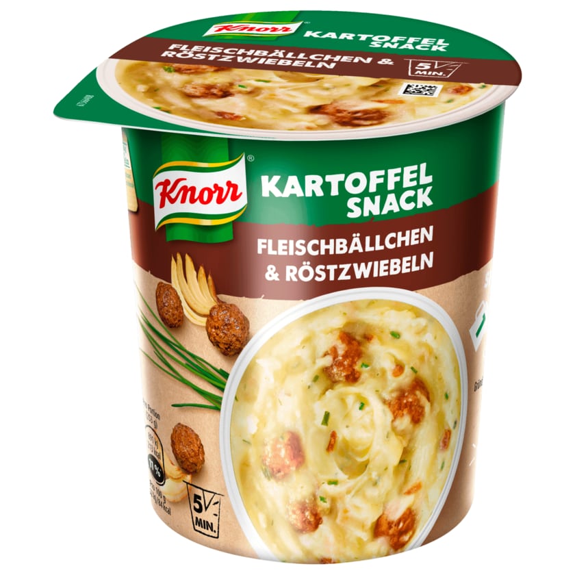 Knorr Kartoffel Snack Fleischbällchen & Röstzwiebeln 53g